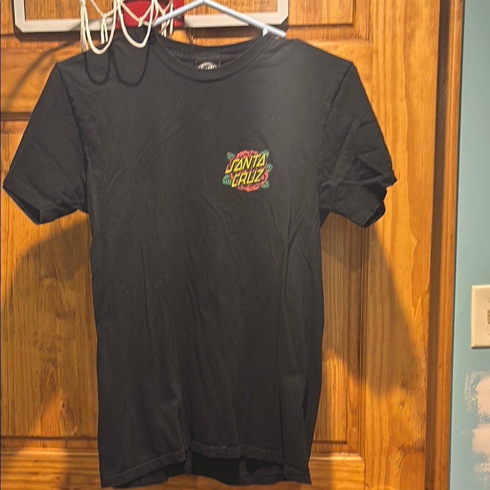 Santa Cruz Skateboards Black Men's T-Shirt